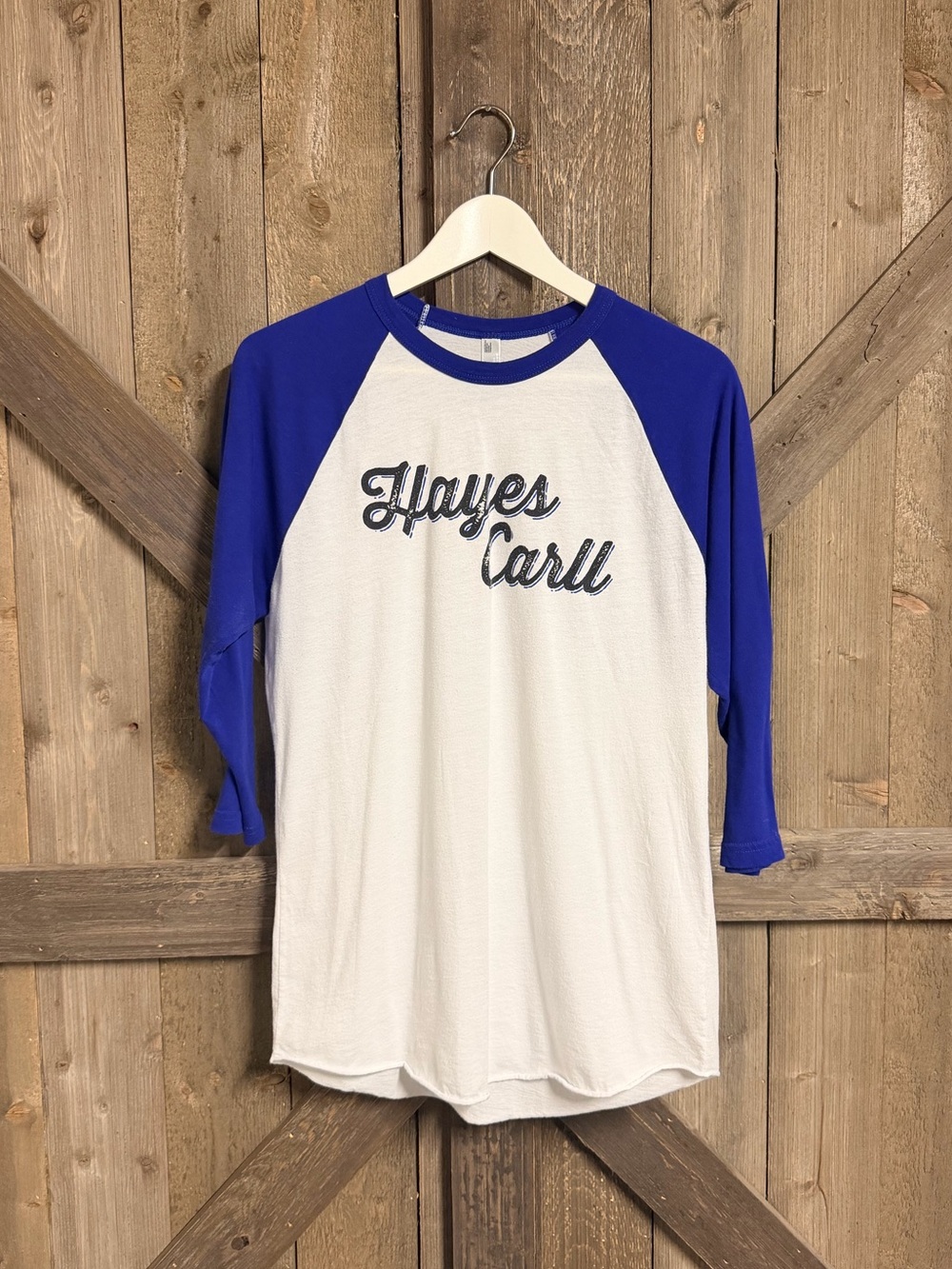 MENS: Hayes Carll Raglan Baseball Tee
